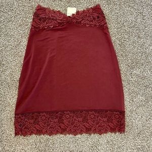 🕯️🥀NWT Intimately Free People Wild Bunch Half Slip🥀🕯️